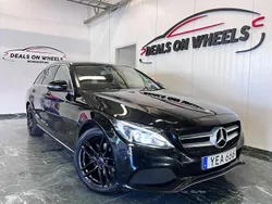 Svart Begagnad 2016 Mercedes C200 Avantgarde Kombi | 169 900 kr (Bra pris)