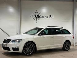Vit Begagnad 2016 Skoda Octavia RS Kombi | 139 900 kr (Lite dyr)