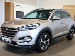 Ljusbrun (white sandmetallic) Begagnad 2017 Hyundai Tucson Premium SUV | 199 900 kr (Marknadspris)