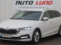 Vit Begagnad 2021 Skoda Octavia G-TEC Kombi | 159 900 kr (Bra pris)