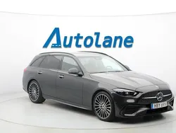 Grafitgrå metalliclack Begagnad 2021 Mercedes C220 AMG line Kombi | 459 900 kr (Marknadspris)