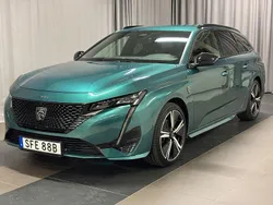 Blå Begagnad 2024 Peugeot 308 GT Kombi | 269 900 kr (Marknadspris)