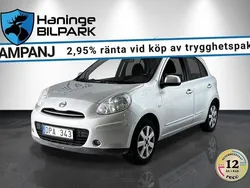 Silver Begagnad 2010 Nissan Micra Halvkombi | 14 900 kr (Bra pris)