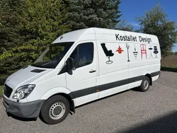 Vit Begagnad 2010 Mercedes Sprinter Van | 159 000 kr (Lite dyr)