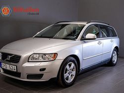 Ljusgrå Begagnad 2010 Volvo V50 Kinetic Kombi | 64 900 kr (Marknadspris)