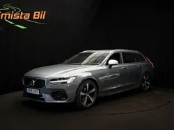 Grå Begagnad 2019 Volvo V90 R-Design Kombi | 319 900 kr (Marknadspris)