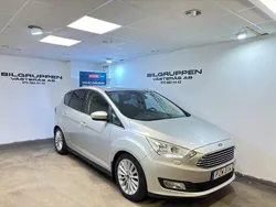 Grå Begagnad 2015 Ford C-MAX Titanium Minibuss | 109 900 kr (Lite dyr)
