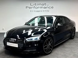 Svart Begagnad 2017 Audi A5 S-Line Sportkupé | 279 000 kr (Marknadspris)