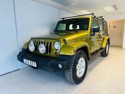 Grön Begagnad 2008 Jeep Wrangler Unlimited SUV | 189 900 kr (Bra pris)