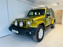 Grön Begagnad 2008 Jeep Wrangler Unlimited SUV | 199 900 kr (Bra pris)