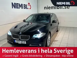 Svart Begagnad 2016 BMW 520 Kombi | 199 900 kr (Lite dyr)