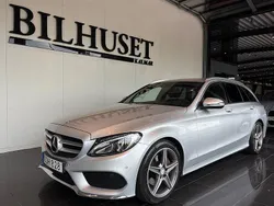 Silver Begagnad 2016 Mercedes C220 AMG line Kombi | 239 900 kr (Marknadspris)