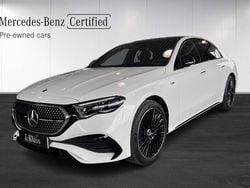 Vit (white) Begagnad 2025 Mercedes E300 AMG Sedan | 749 900 kr (Superpris)