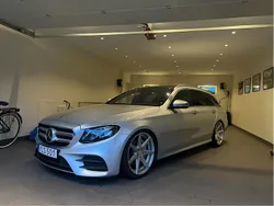 Silver Begagnad 2017 Mercedes E220 AMG line Kombi | 293 000 kr (Lite dyr)