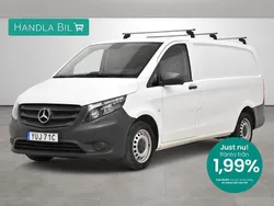 Vit Begagnad 2021 Mercedes Vito Minibuss | 199 900 kr (Superpris)