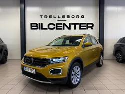 Gul Begagnad 2021 VW T-Roc SUV | 239 900 kr (Bra pris)