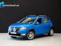 Ljusblå Begagnad 2016 Dacia Sandero Stepway Halvkombi | 104 800 kr (Marknadspris)