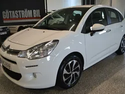 Vit Begagnad 2015 Citroën C3 Halvkombi | 69 000 kr (Marknadspris)
