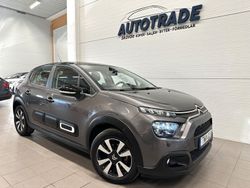 Grå Begagnad 2022 Citroën C3 PureTech Halvkombi | 164 900 kr (Marknadspris)