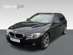 Svart Begagnad 2017 BMW 320 M Sport Kombi | 269 900 kr (Lite dyr)