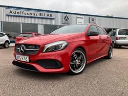 Röd Begagnad 2016 Mercedes A180 AMG Halvkombi | 195 000 kr (Marknadspris)