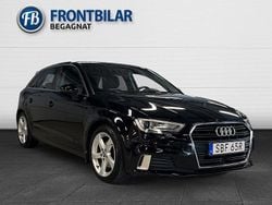 Svart Begagnad 2019 Audi A3 Sportback Proline Halvkombi | 174 900 kr (Marknadspris)