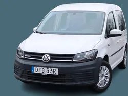 Vit Begagnad 2019 VW Caddy Trendline Minibuss | 200 000 kr