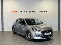 Grå Begagnad 2022 Peugeot 208 Active Halvkombi | 139 900 kr (Marknadspris)