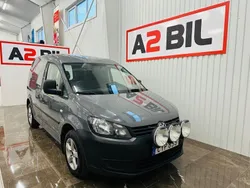 Ljusgrå (grå) Begagnad 2015 VW Caddy Minibuss | 74 900 kr (Marknadspris)