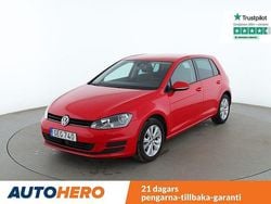 Röd Begagnad 2016 VW Golf VII Halvkombi | 125 000 kr (Bra pris)