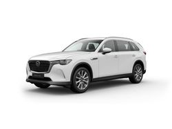 Vit (arctic white) Ny 2024 Mazda CX-80 Exclusive-Line SUV | 582 300 kr (Superpris)