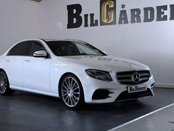 Vit Begagnad 2017 Mercedes E220 AMG Sedan | 319 900 kr (Marknadspris)