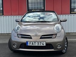 Ljusbrun Begagnad 2006 Nissan Micra C+C Cab | 49 900 kr (Marknadspris)