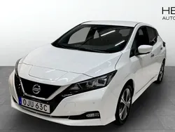 Vit Begagnad 2021 Nissan Leaf 360º Halvkombi | 154 900 kr (Superpris)