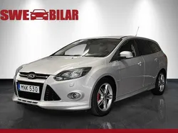 Grå Begagnad 2014 Ford Focus Titanium S Kombi | 79 900 kr (Marknadspris)