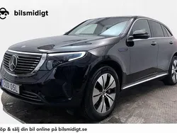 Svart Begagnad 2021 Mercedes EQC400 SUV | 459 900 kr (Marknadspris)