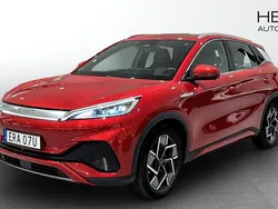 Röd (red) Begagnad 2022 BYD Atto 3 Design SUV | 279 900 kr (Marknadspris)