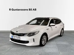 Vit Begagnad 2017 Kia Optima Hybrid Advance Sedan | 169 900 kr (Marknadspris)
