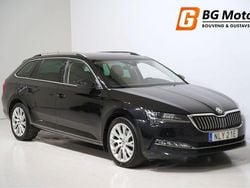 Svart Begagnad 2021 Skoda Superb Business Line Kombi | 244 900 kr (Marknadspris)