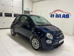 Blå Begagnad 2020 Fiat 500 Halvkombi | 129 900 kr (Marknadspris)