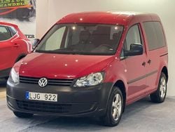 Röd Begagnad 2012 VW Caddy Minibuss | 99 900 kr (Dyr)
