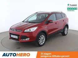 Röd Begagnad 2015 Ford Kuga Titanium SUV | 131 000 kr (Marknadspris)