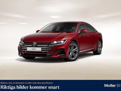 Röd (kings red metallic) Begagnad 2021 VW Arteon R-line Halvkombi | 299 000 kr (Superpris)