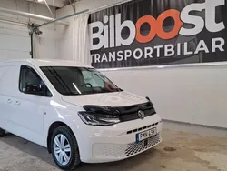 Vit Begagnad 2021 VW Caddy Minibuss | 268 750 kr (Dyr)