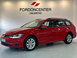 Röd Begagnad 2017 VW Golf VII Kombi | 119 900 kr (Marknadspris)