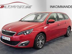 Röd Begagnad 2015 Peugeot 308 Allure Kombi | 119 800 kr (Dyr)