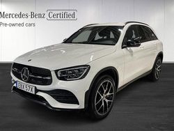 Vit Begagnad 2022 Mercedes GLC300e AMG line SUV | 529 000 kr (Lite dyr)
