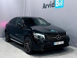 Svart Begagnad 2018 Mercedes GLC220 AMG Sportkupé | 369 000 kr (Marknadspris)