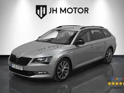 Grå Begagnad 2017 Skoda Superb LAURIN & KLEMENT Kombi | 239 900 kr (Marknadspris)