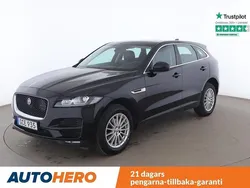 Svart Begagnad 2016 Jaguar F-Pace Prestige SUV | 188 000 kr (Lite dyr)